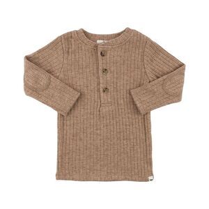Oh Baby! Girls Wide Rib Fuzzy Sweater
